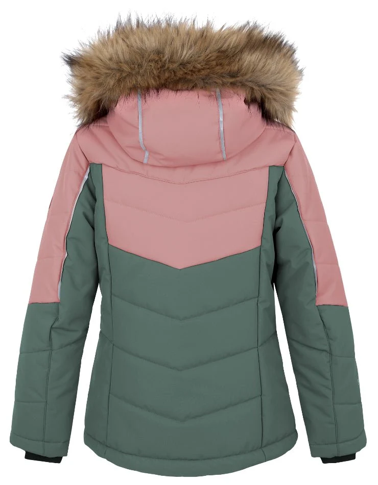 Veste d'hiver / ski avec membrane Resstex 10 000mm, Duratherm High loft pour enfants "Hannah − LEANE JR"