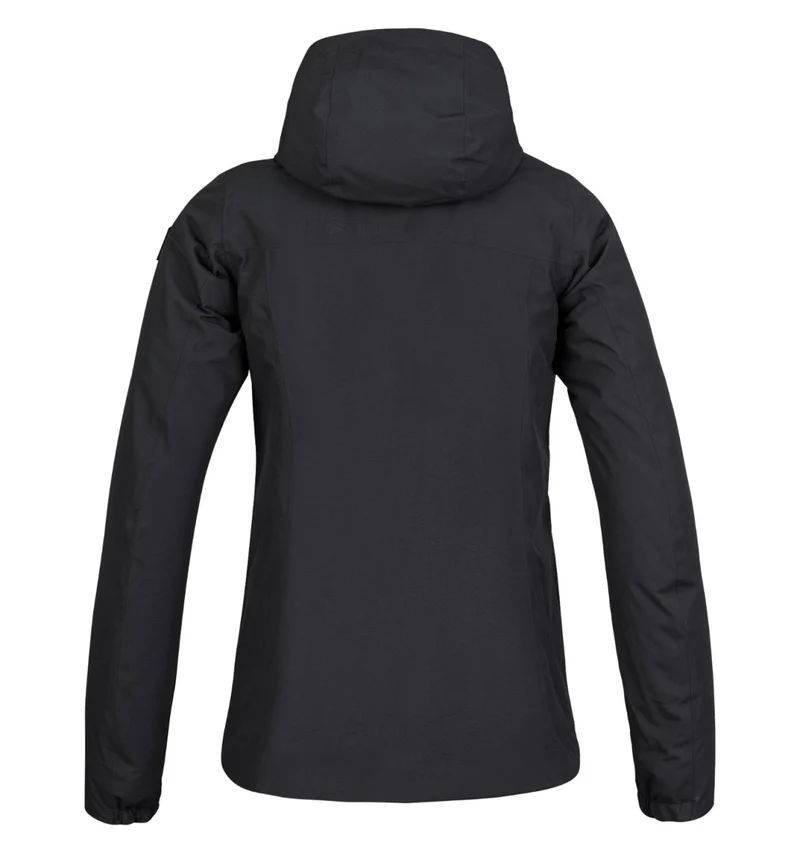 Veste imperméable / Hardhsell de ski avec membrane Resstex & Duratherm classic "Hannah − PEPPER"