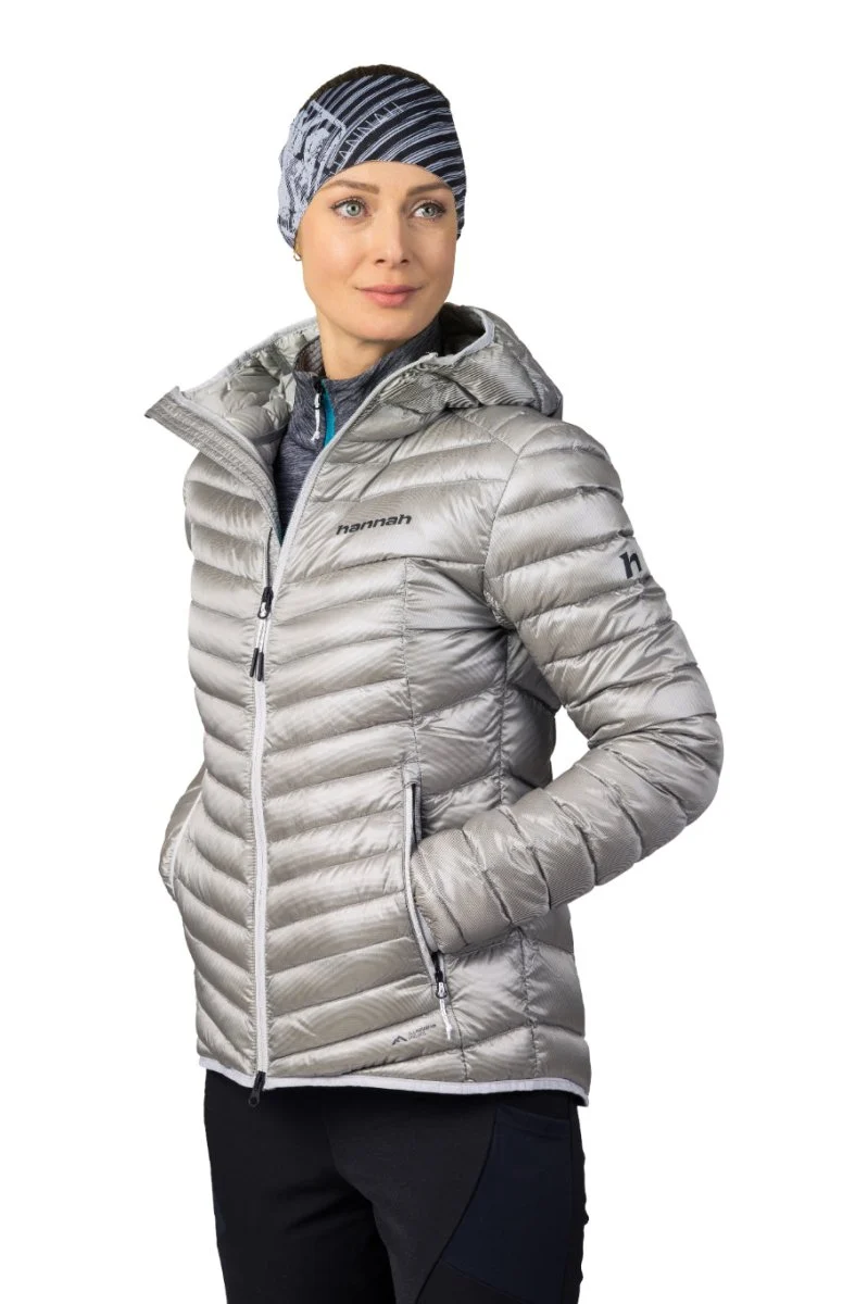 Doudoune en duvet d'oie 750FP certifié bluedesign Airlite DMF, WR "Hannah − ARY"
