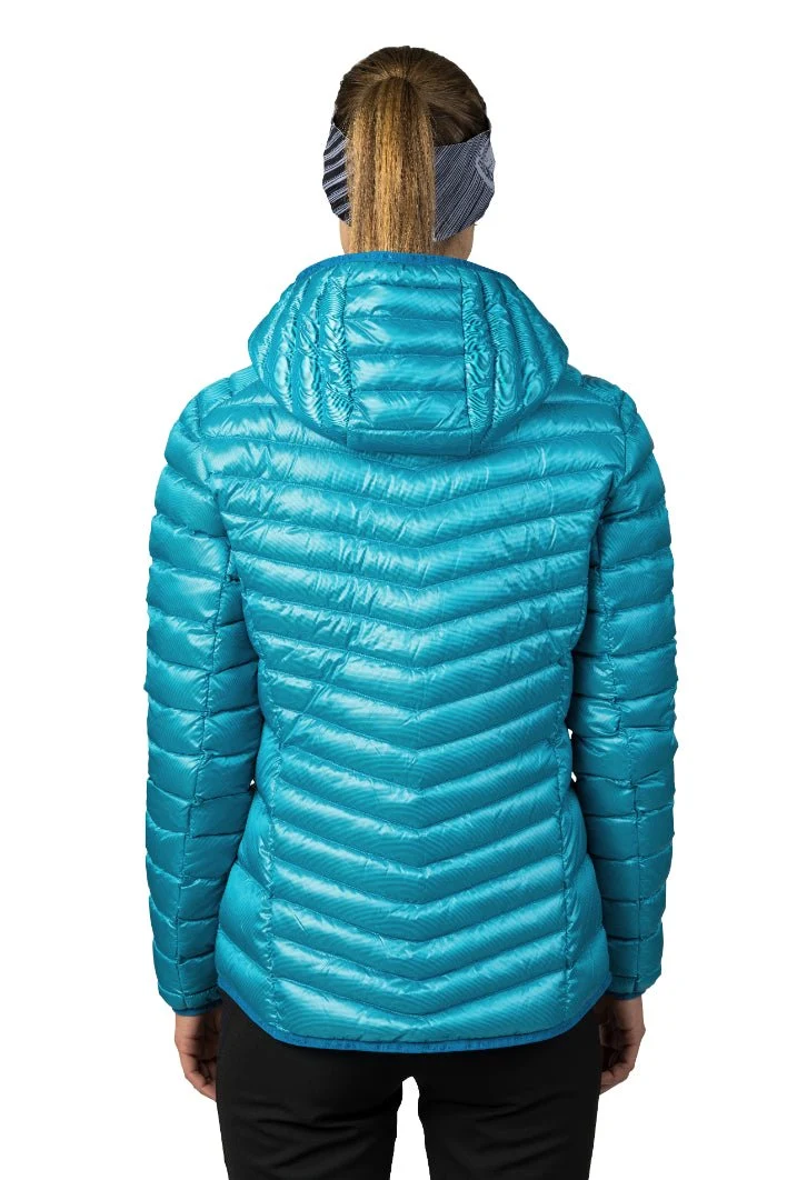 Doudoune en duvet d'oie 750FP certifié bluedesign Airlite DMF, WR "Hannah − ARY"