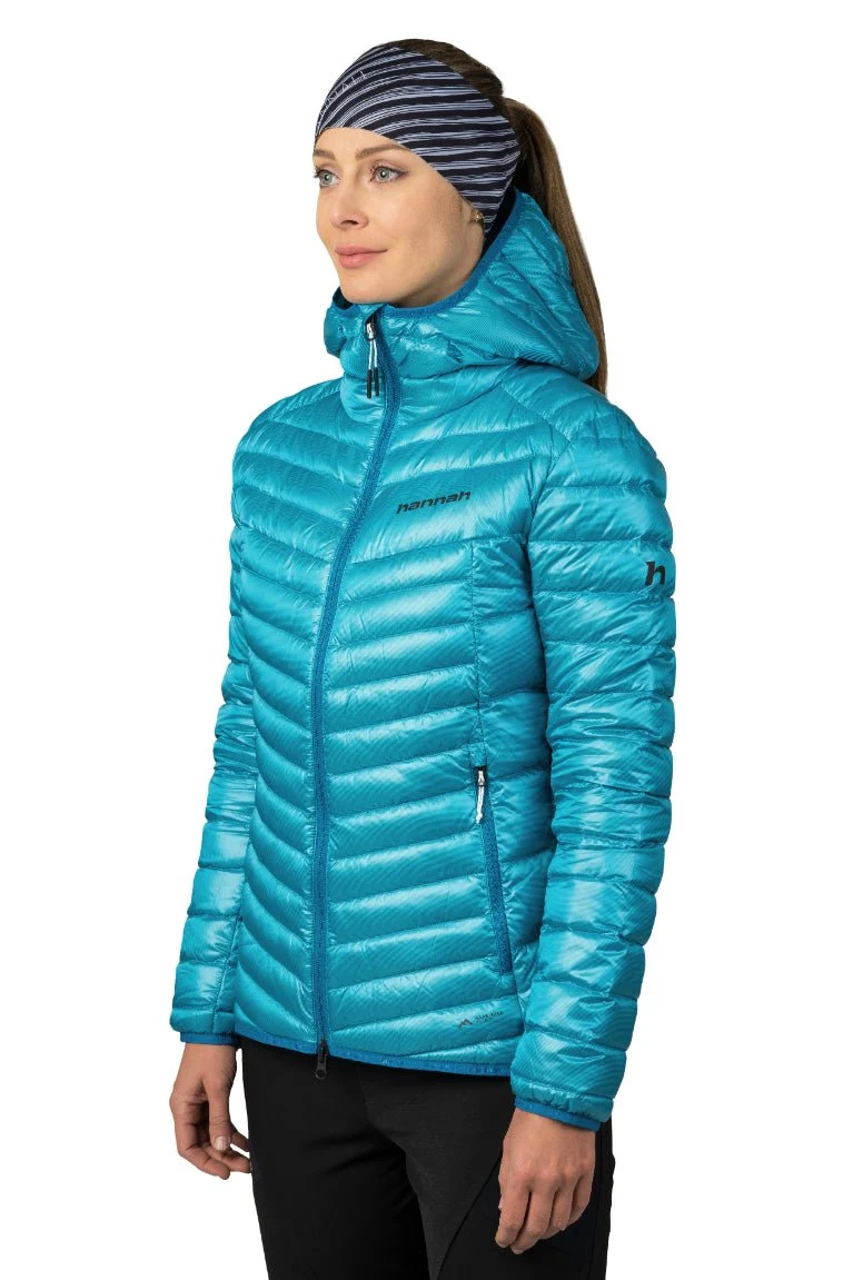Doudoune en duvet d'oie 750FP certifié bluedesign Airlite DMF, WR "Hannah − ARY"