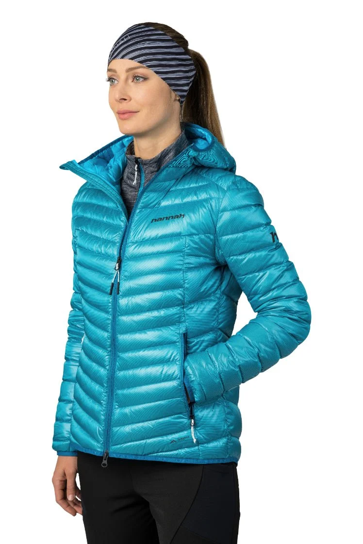 Doudoune en duvet d'oie 750FP certifié bluedesign Airlite DMF, WR "Hannah − ARY"
