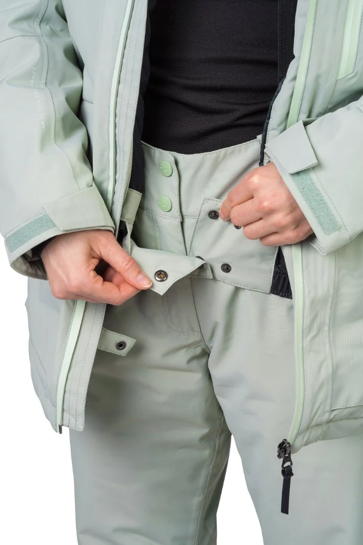 Veste de ski / hardshell montagne pour femme avec membrane Resstex 10 000mm et isolation Duratherm classic "Hannah − MERILA FD"