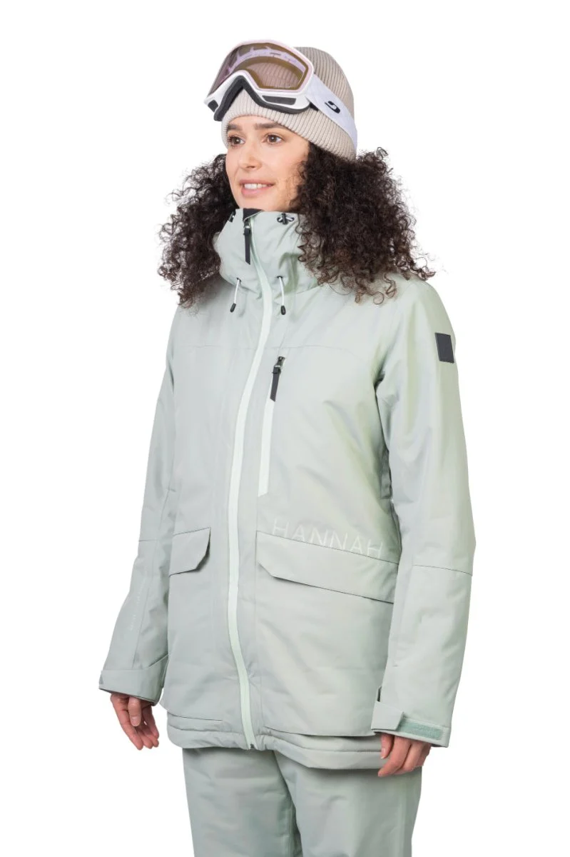 Veste de ski / hardshell montagne pour femme avec membrane Resstex 10 000mm et isolation Duratherm classic "Hannah − MERILA FD"