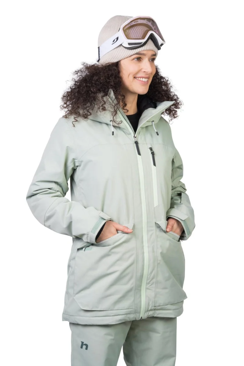 Veste de ski / hardshell montagne pour femme avec membrane Resstex 10 000mm et isolation Duratherm classic "Hannah − MERILA FD"