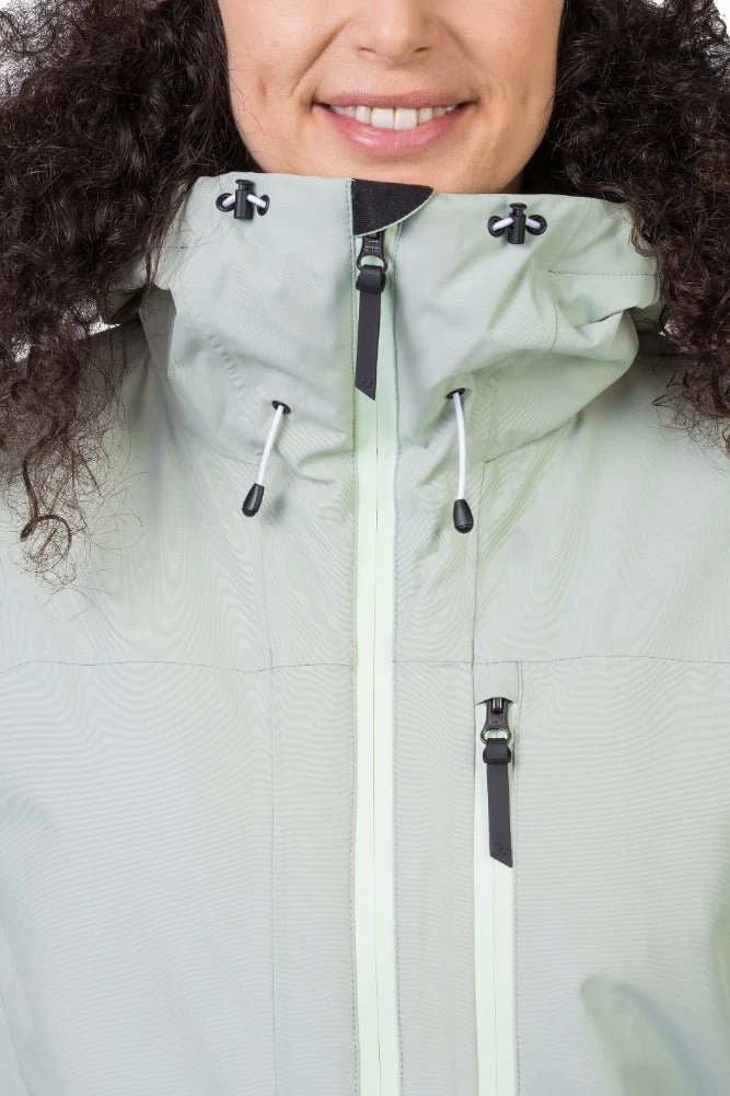 Veste de ski / hardshell montagne pour femme avec membrane Resstex 10 000mm et isolation Duratherm classic "Hannah − MERILA FD"