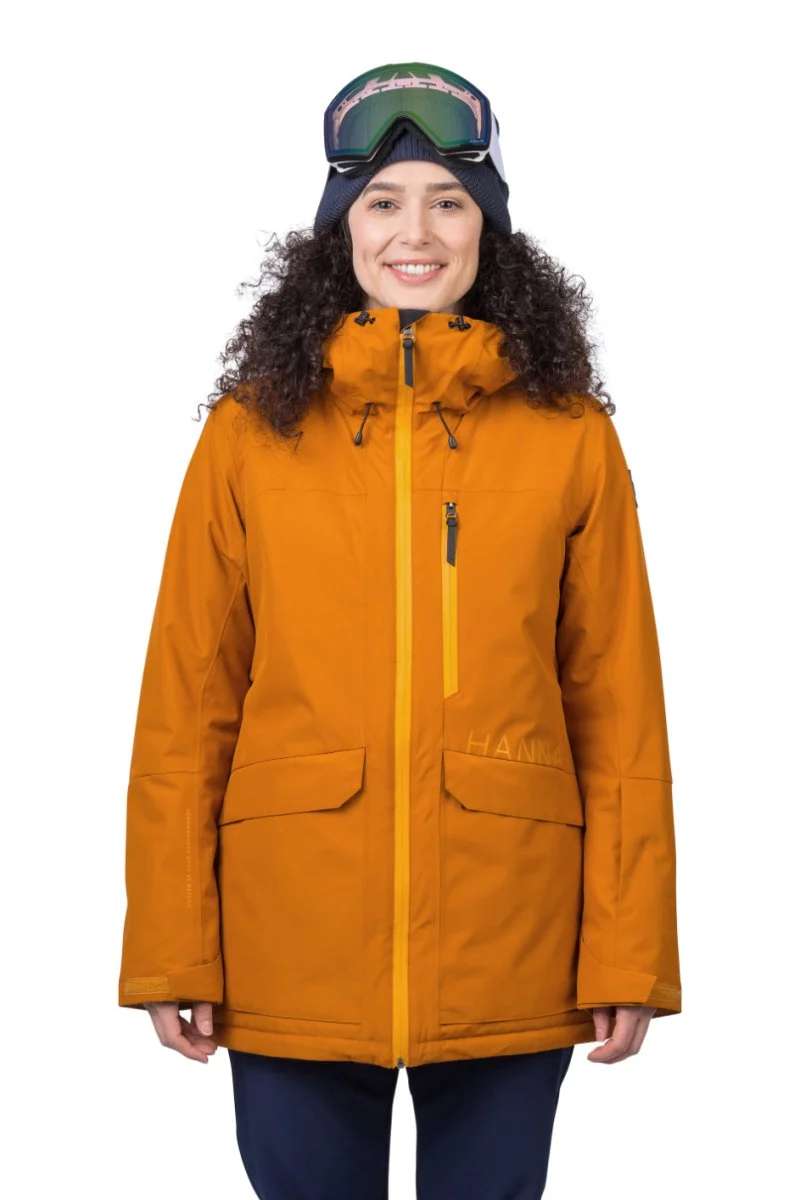 Veste de ski / hardshell montagne pour femme avec membrane Resstex 10 000mm et isolation Duratherm classic "Hannah − MERILA FD"