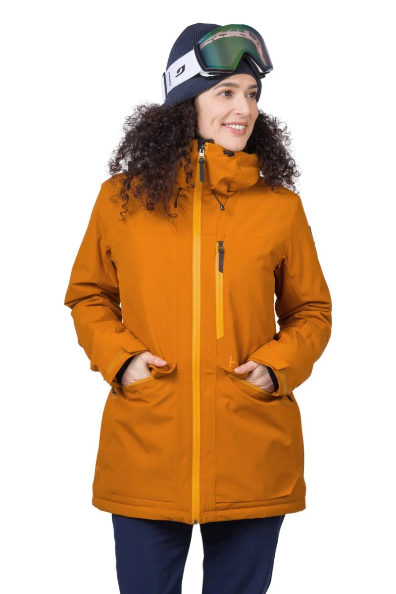 Veste de ski / hardshell montagne pour femme avec membrane Resstex 10 000mm et isolation Duratherm classic "Hannah − MERILA FD"