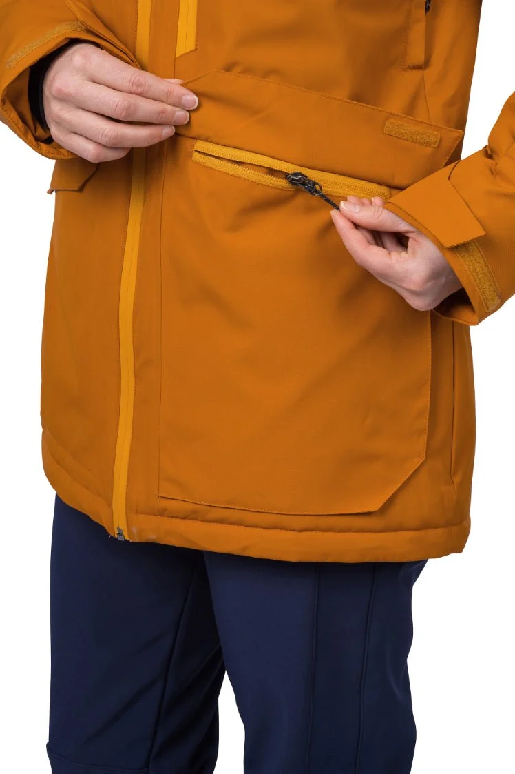 Veste de ski / hardshell montagne pour femme avec membrane Resstex 10 000mm et isolation Duratherm classic "Hannah − MERILA FD"