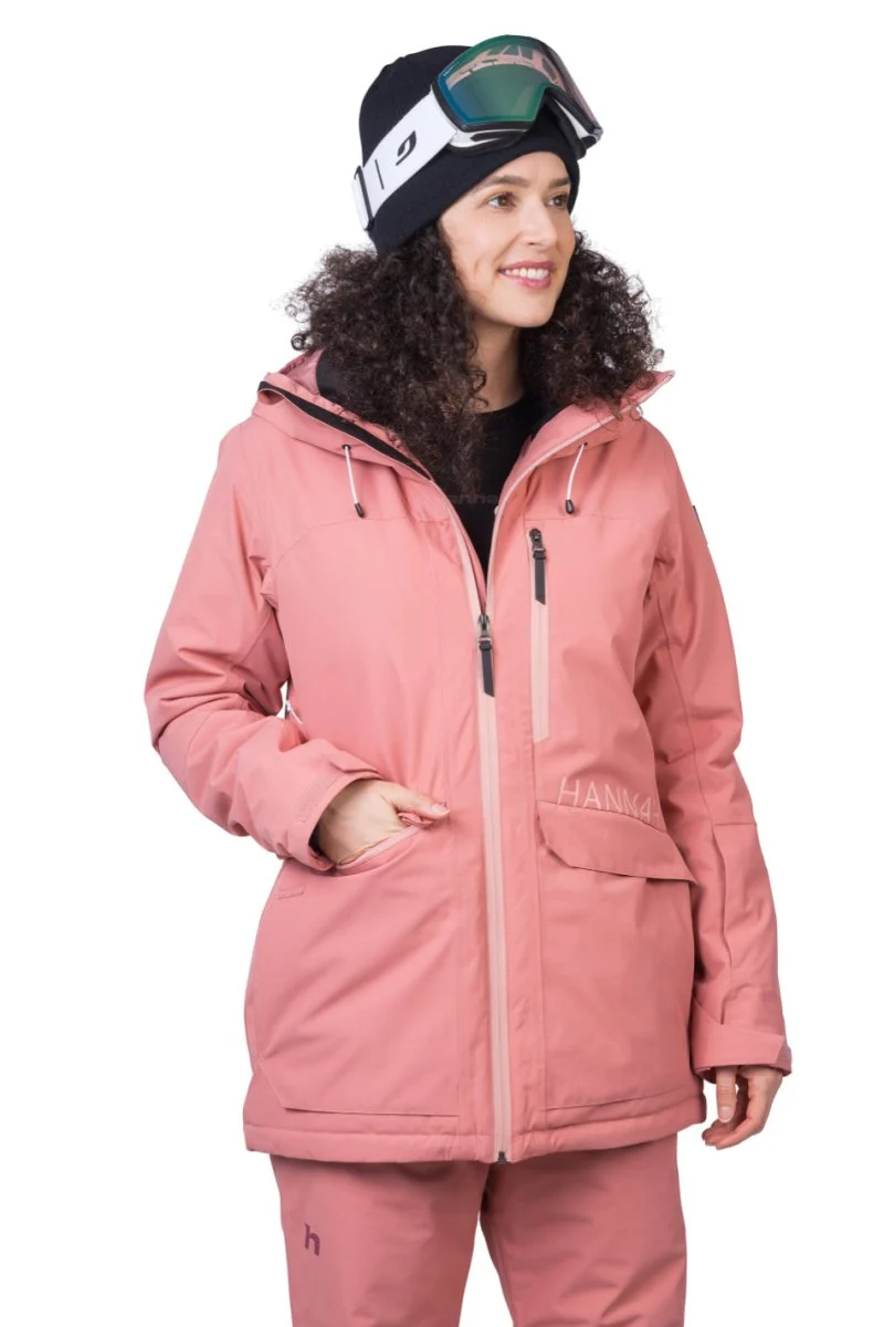 Veste de ski / hardshell montagne pour femme avec membrane Resstex 10 000mm et isolation Duratherm classic "Hannah − MERILA FD"