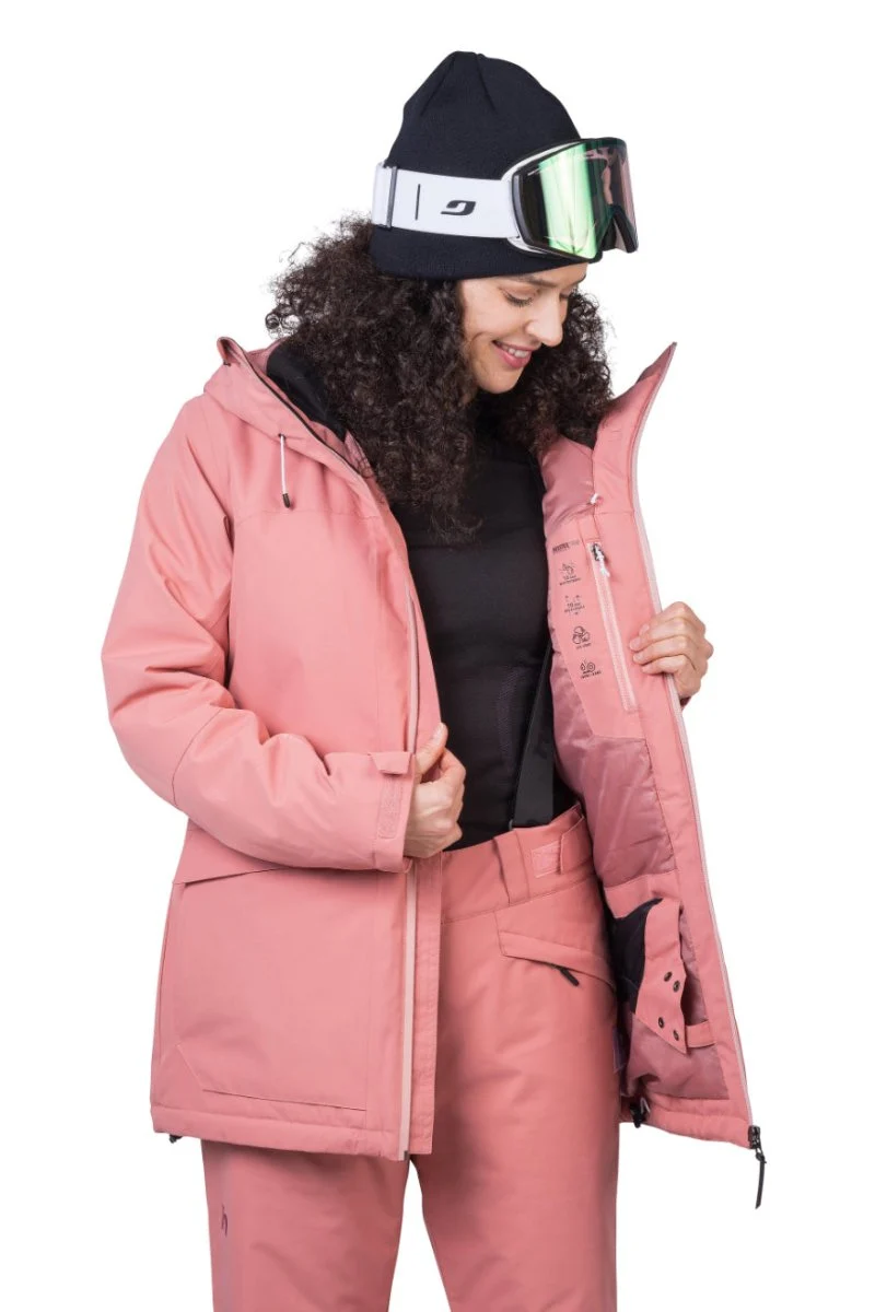 Veste de ski / hardshell montagne pour femme avec membrane Resstex 10 000mm et isolation Duratherm classic "Hannah − MERILA FD"