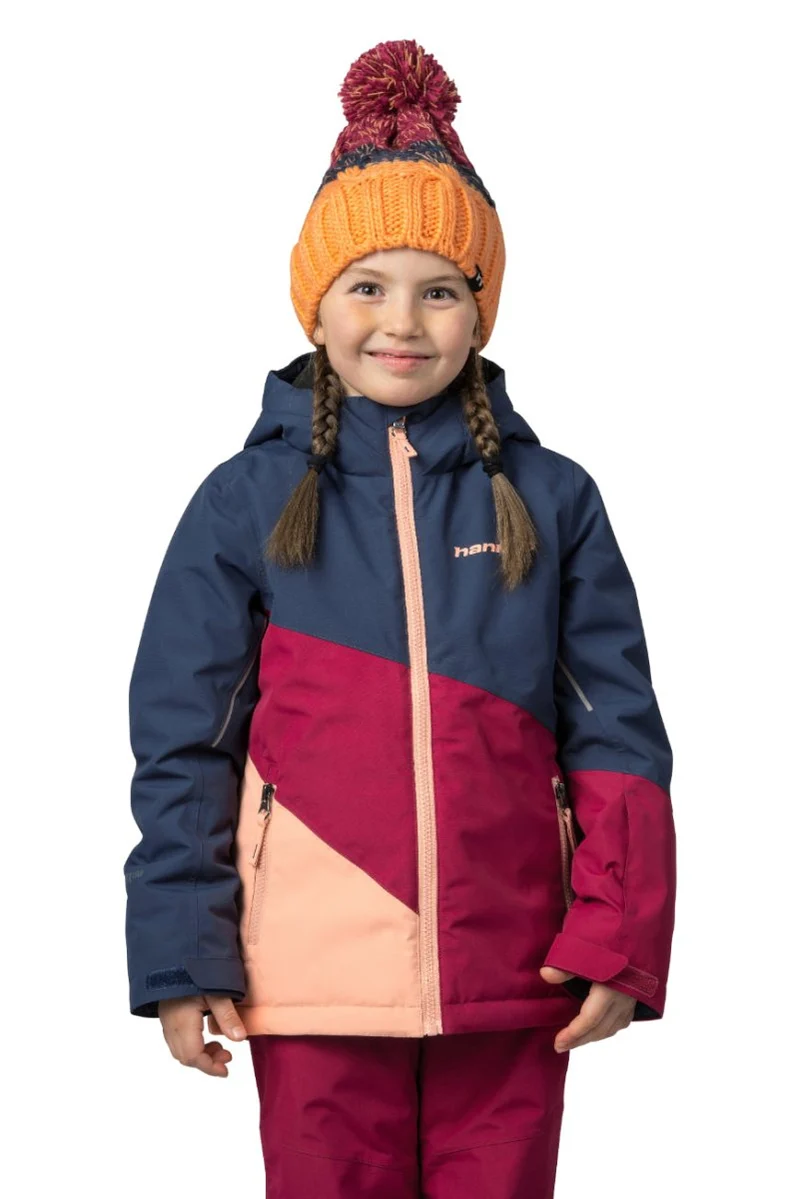 Veste imperméable / Hardhsell de randonnée avec membrane Resstex et isolation Duratherm classic pour enfant "Hannah − KIGALI JR"