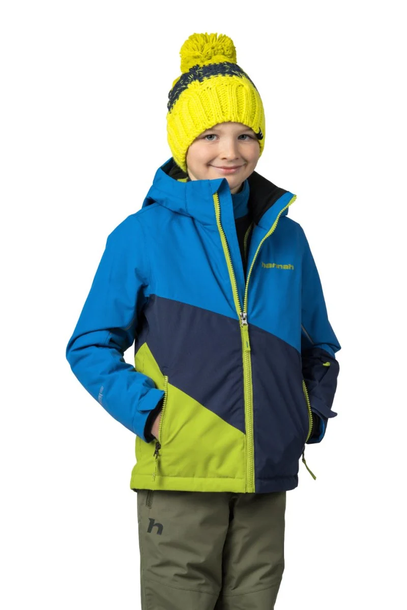 Veste imperméable / Hardhsell de randonnée avec membrane Resstex et isolation Duratherm classic pour enfant "Hannah − KIGALI JR"