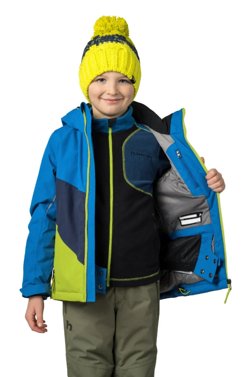 Veste imperméable / Hardhsell de randonnée avec membrane Resstex et isolation Duratherm classic pour enfant "Hannah − KIGALI JR"