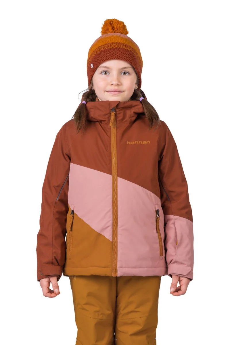 Veste imperméable / Hardhsell de randonnée avec membrane Resstex et isolation Duratherm classic pour enfant "Hannah − KIGALI JR"