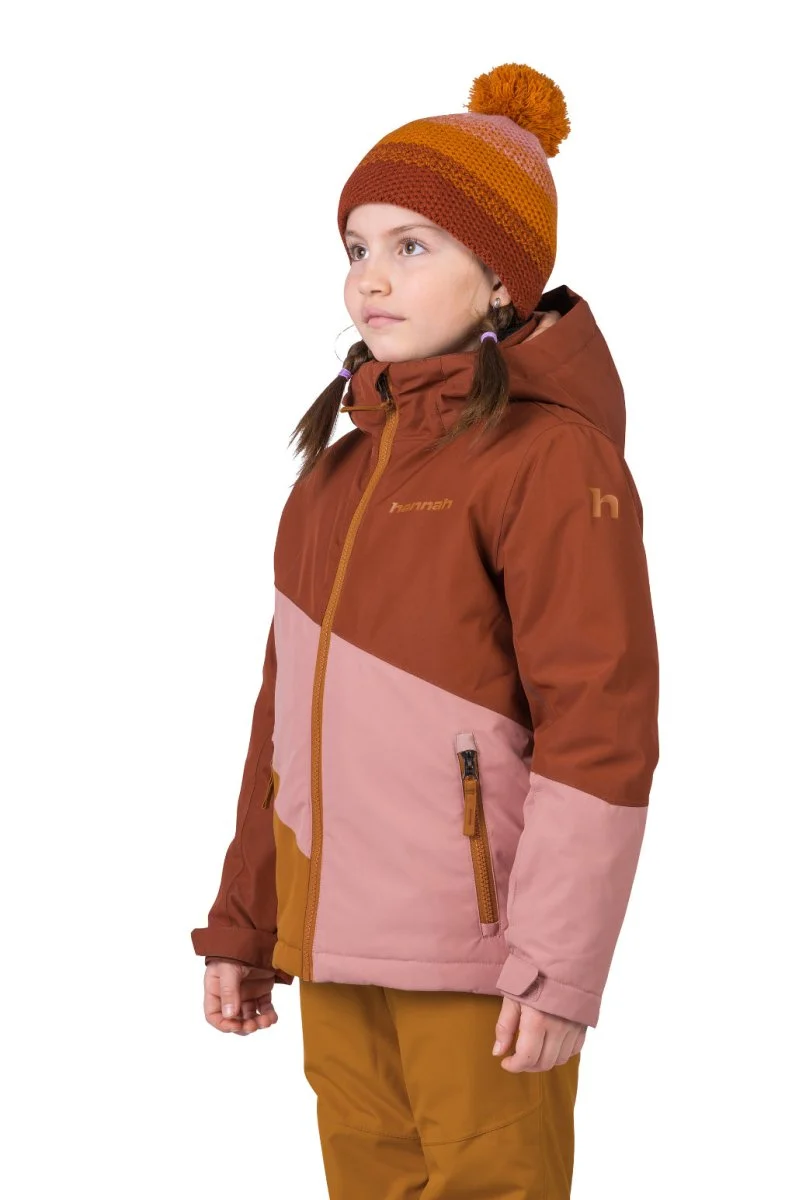 Veste imperméable / Hardhsell de randonnée avec membrane Resstex et isolation Duratherm classic pour enfant "Hannah − KIGALI JR"
