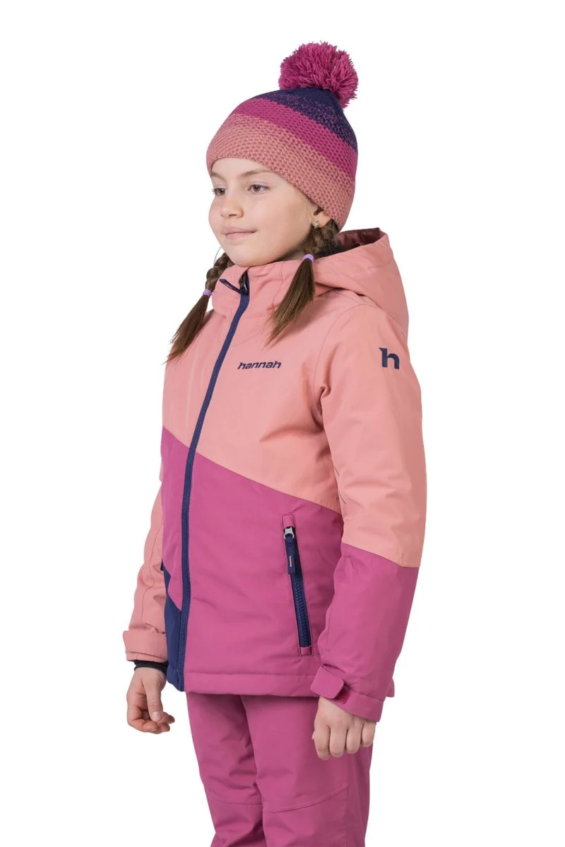 Veste imperméable / Hardhsell de randonnée avec membrane Resstex et isolation Duratherm classic pour enfant "Hannah − KIGALI JR"