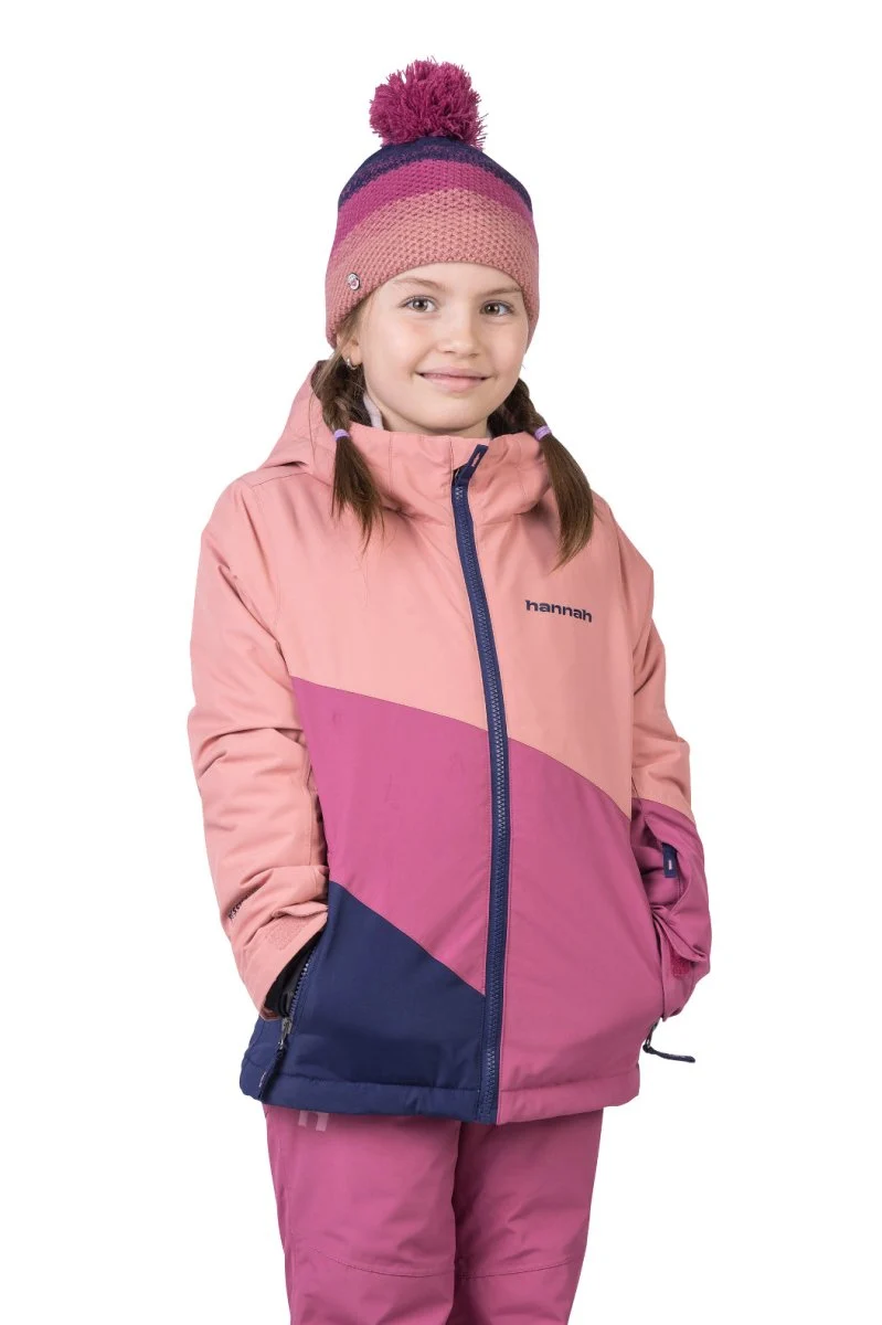 Veste imperméable / Hardhsell de randonnée avec membrane Resstex et isolation Duratherm classic pour enfant "Hannah − KIGALI JR"