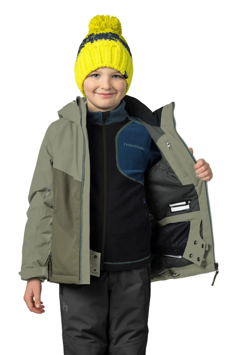 Veste imperméable / Hardhsell de randonnée avec membrane Resstex et isolation Duratherm classic pour enfant "Hannah − KIGALI JR"