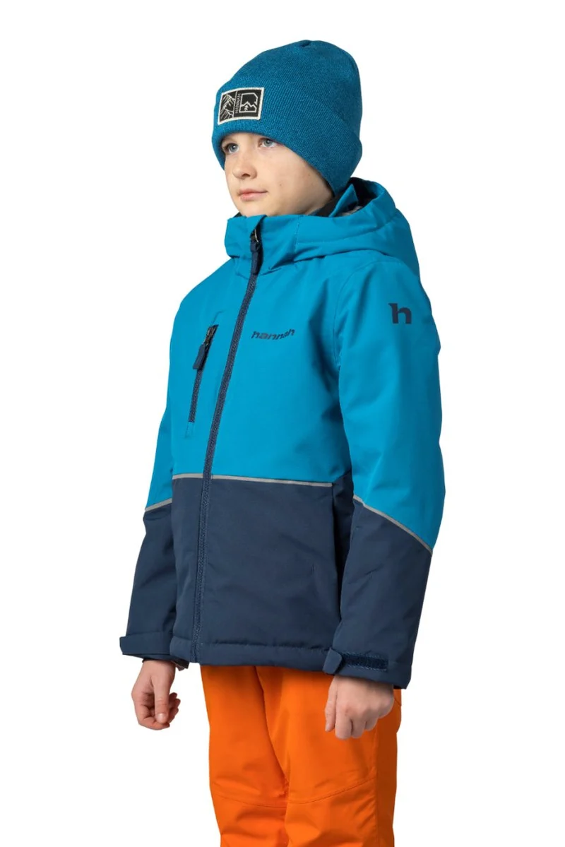 Veste imperméable / hardshell de randonnée DWR avec membrane Resstex et Duratherm classic "Hannah − ANAKIN JR"