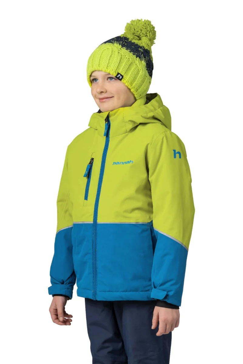 Veste imperméable / hardshell de randonnée DWR avec membrane Resstex et Duratherm classic "Hannah − ANAKIN JR"