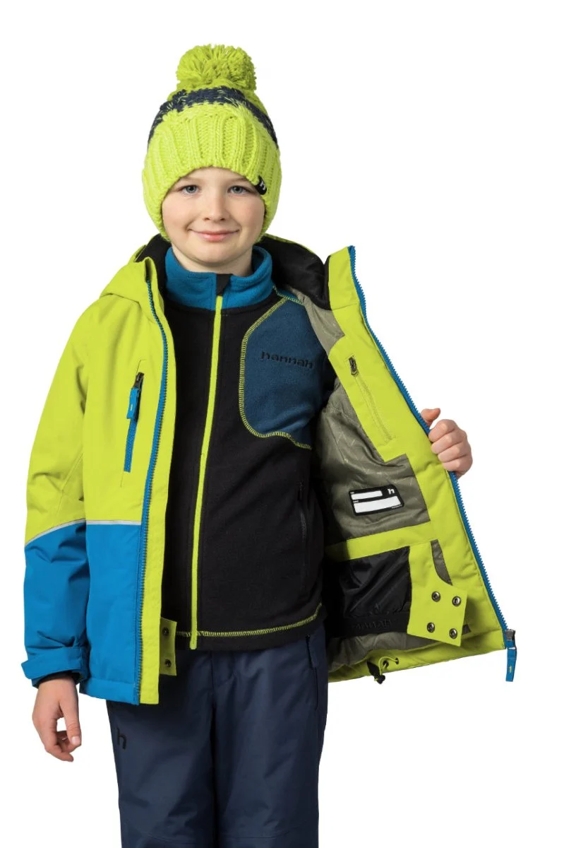 Veste imperméable / hardshell de randonnée DWR avec membrane Resstex et Duratherm classic "Hannah − ANAKIN JR"