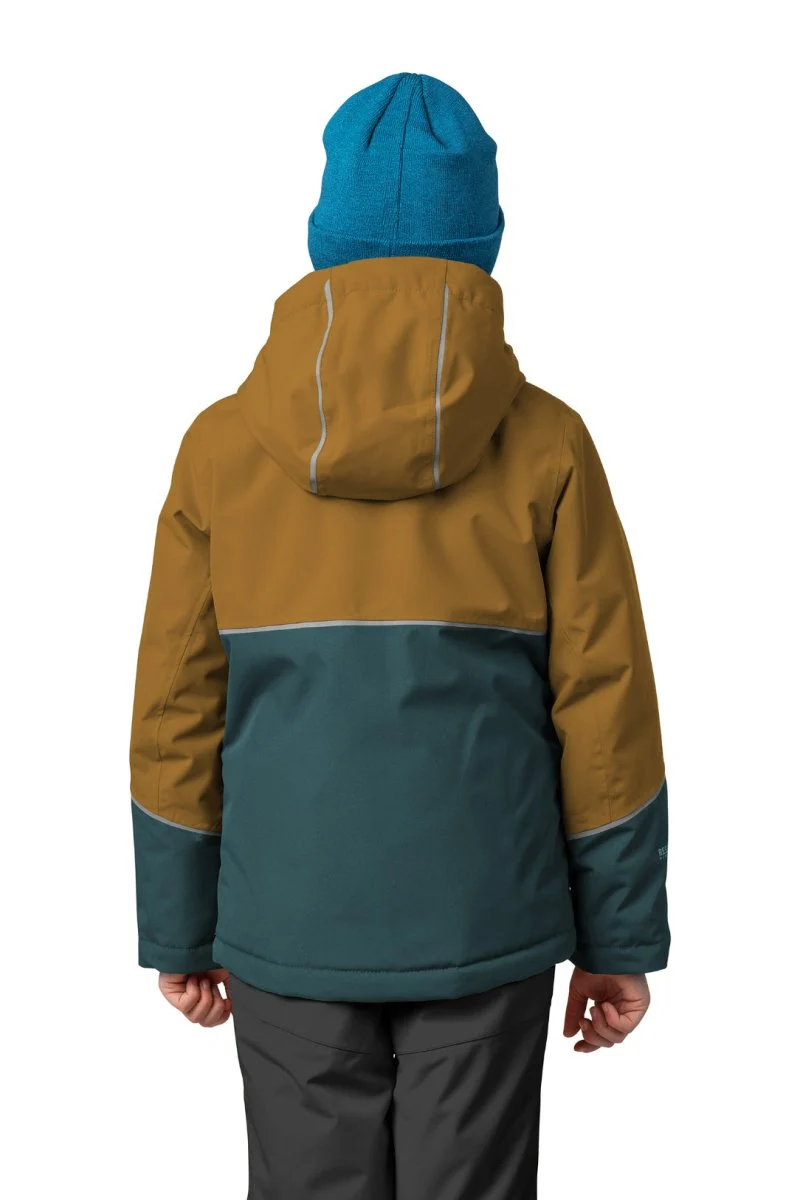 Veste imperméable / hardshell de randonnée DWR avec membrane Resstex et Duratherm classic "Hannah − ANAKIN JR"