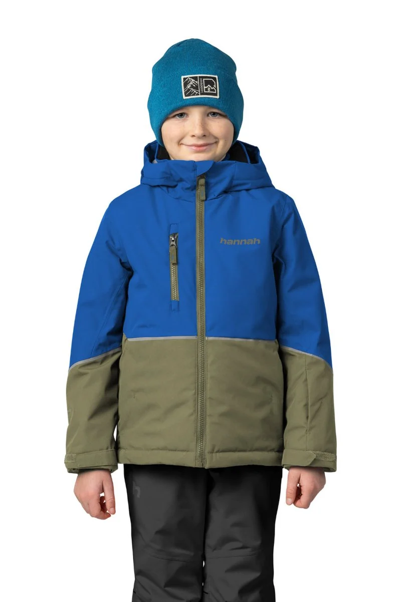Veste imperméable / hardshell de randonnée DWR avec membrane Resstex et Duratherm classic "Hannah − ANAKIN JR"
