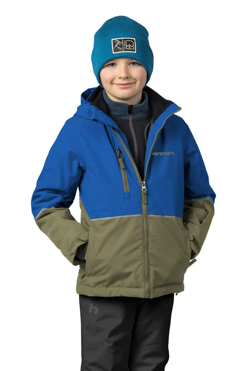 Veste imperméable / hardshell de randonnée DWR avec membrane Resstex et Duratherm classic "Hannah − ANAKIN JR"