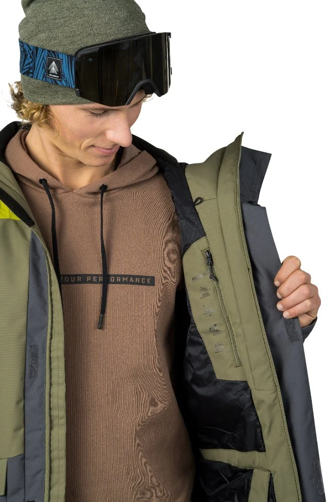 Veste imperméable / Hardshell avec Resstex membrane 10 000mm et technologie Duratherm classic pour Homme "Hannah − GAROW FD"