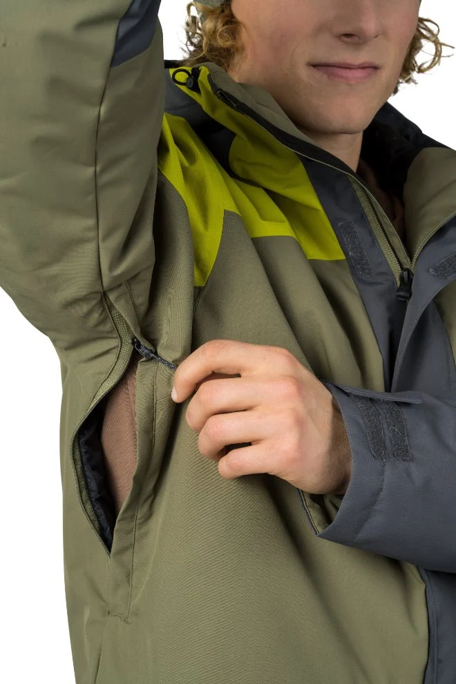 Veste imperméable / Hardshell avec Resstex membrane 10 000mm et technologie Duratherm classic pour Homme "Hannah − GAROW FD"