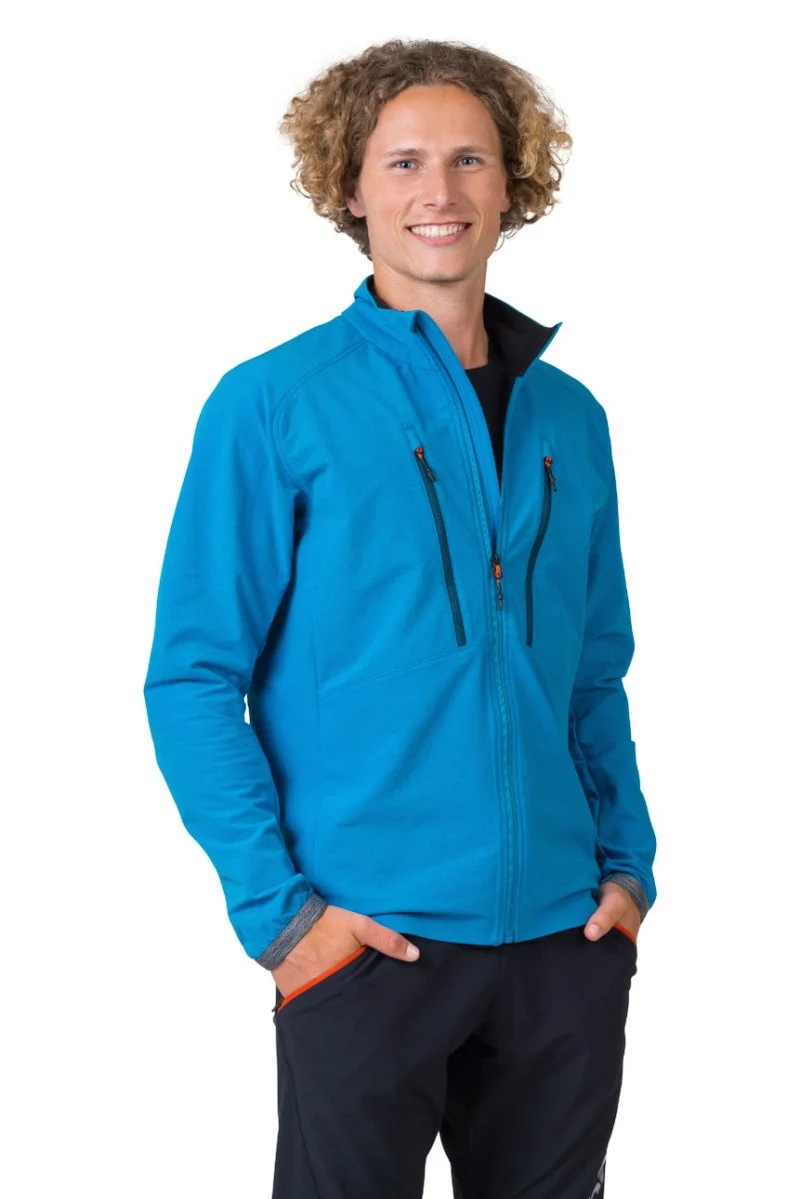 Softshell en tissu polaire et hydrofuge polyamide DWR avec technologie AFT Double Weave Thermo "Hannah − KASH"