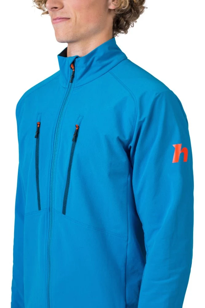 Softshell en tissu polaire et hydrofuge polyamide DWR avec technologie AFT Double Weave Thermo "Hannah − KASH"