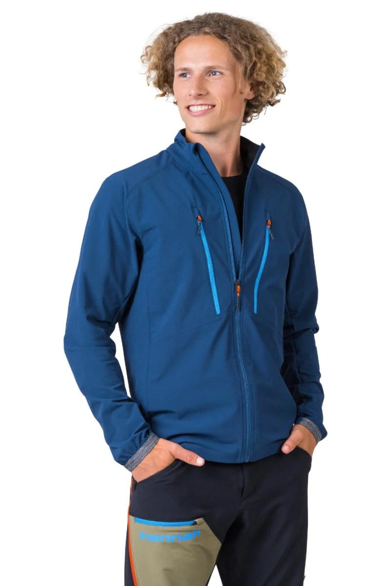 Softshell en tissu polaire et hydrofuge polyamide DWR avec technologie AFT Double Weave Thermo "Hannah − KASH"
