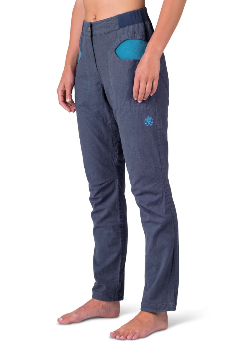 Pantalon d'escalade et de randonnée en coton et lin pour femme "Rafiki − SHIVA"