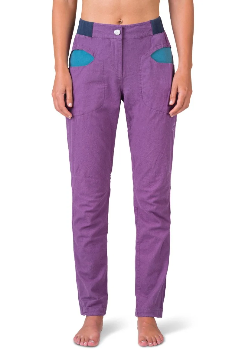 Pantalon d'escalade et de randonnée en coton et lin pour femme "Rafiki − SHIVA"