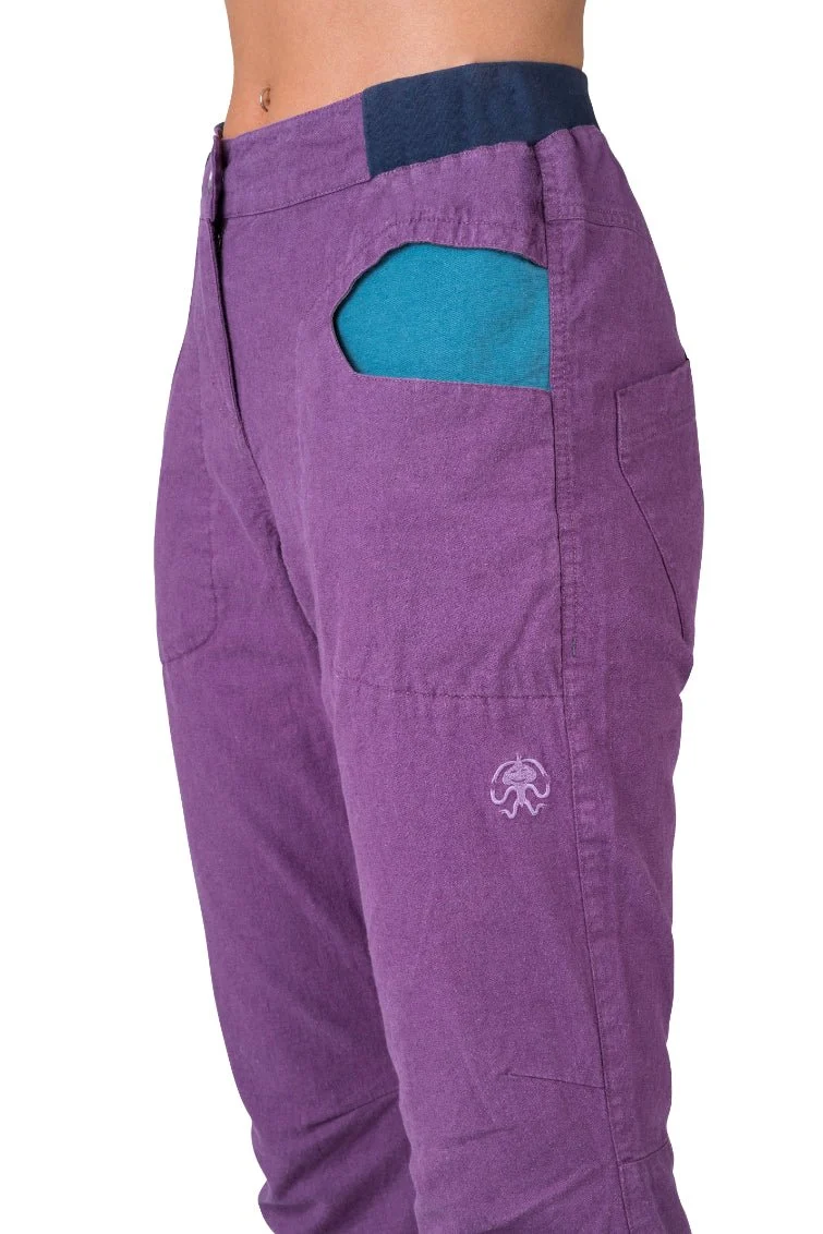 Pantalon d'escalade et de randonnée en coton et lin pour femme "Rafiki − SHIVA"