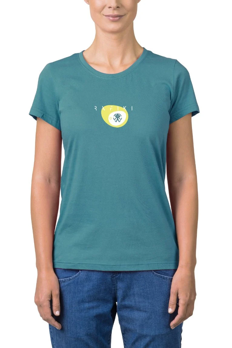 T-shirt de randonnée 95% coton biologique pour femme "Rafiki − MELLO"