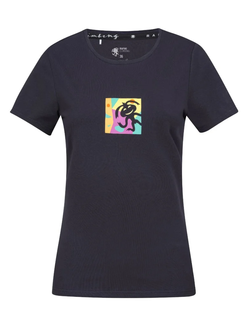 T-shirt de randonnée 95% coton biologique pour femme "Rafiki − MELLO"
