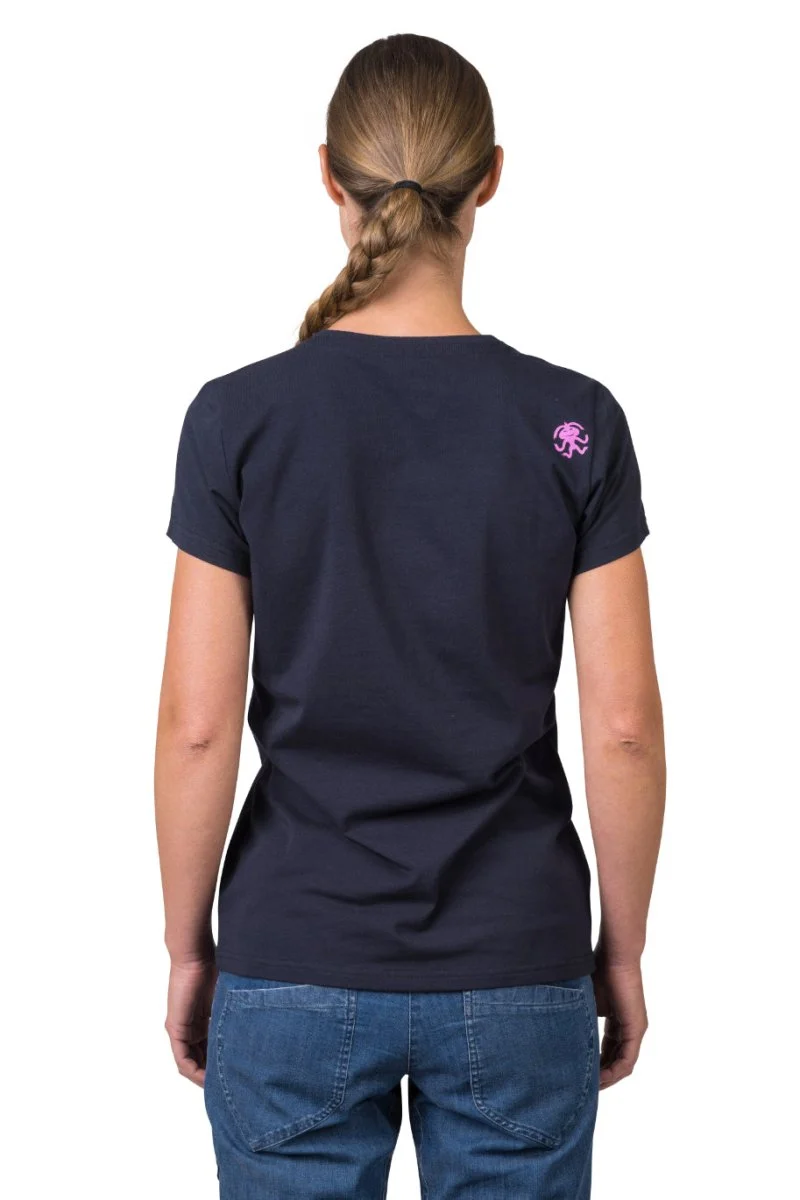 T-shirt de randonnée 95% coton biologique pour femme "Rafiki − MELLO"
