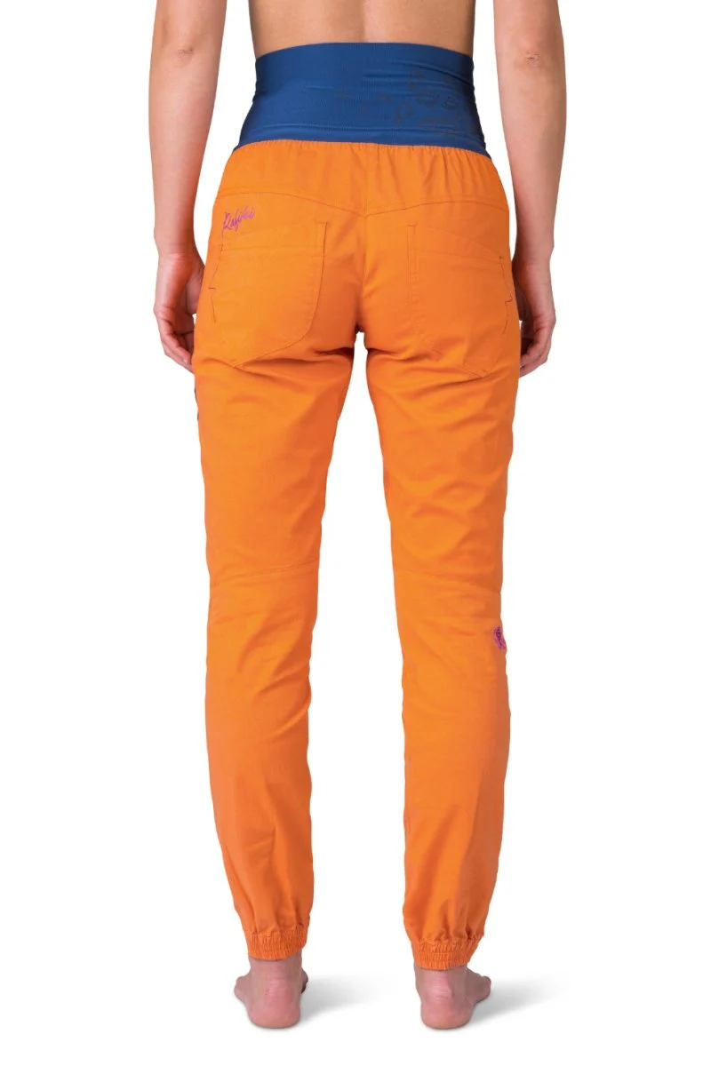 Pantalon de randonnée et d'escalade coupe étroite avec genoux préformés pour femme "Rafiki − MASSONE"