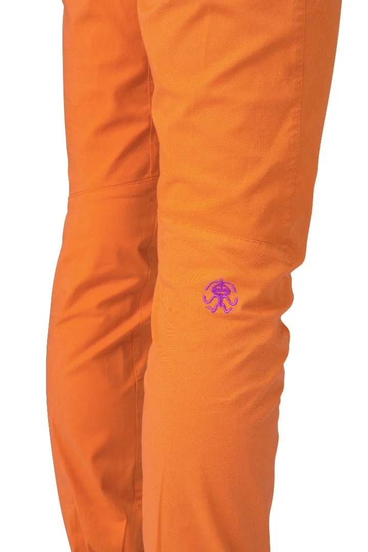 Pantalon de randonnée et d'escalade coupe étroite avec genoux préformés pour femme "Rafiki − MASSONE"