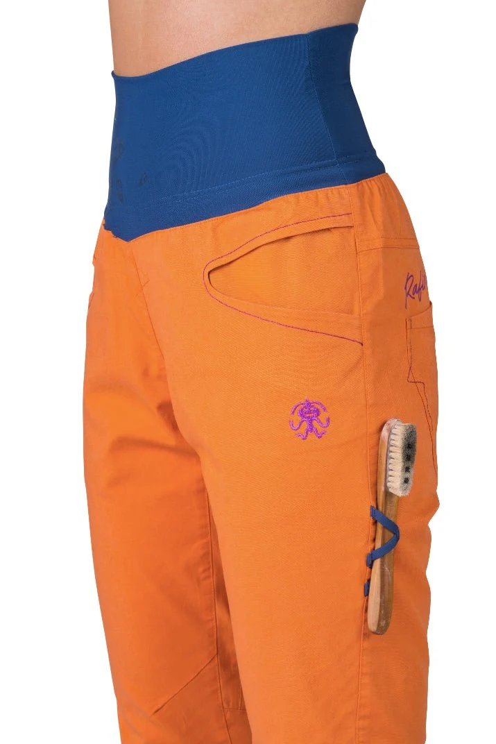Pantalon de randonnée et d'escalade coupe étroite avec genoux préformés pour femme "Rafiki − MASSONE"