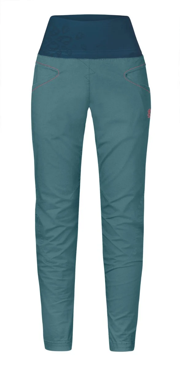 Pantalon de randonnée et d'escalade coupe étroite avec genoux préformés pour femme "Rafiki − MASSONE"