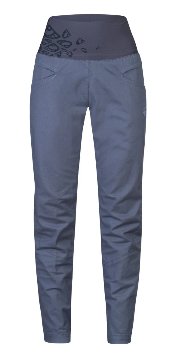 Pantalon de randonnée et d'escalade coupe étroite avec genoux préformés pour femme "Rafiki − MASSONE"