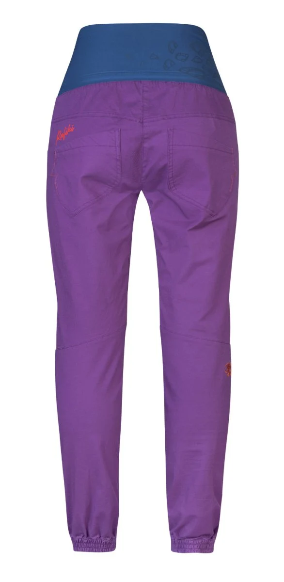 Pantalon de randonnée et d'escalade coupe étroite avec genoux préformés pour femme "Rafiki − MASSONE"