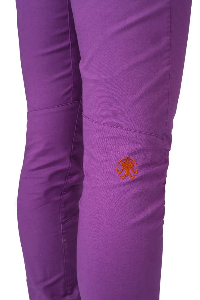 Pantalon de randonnée et d'escalade coupe étroite avec genoux préformés pour femme "Rafiki − MASSONE"