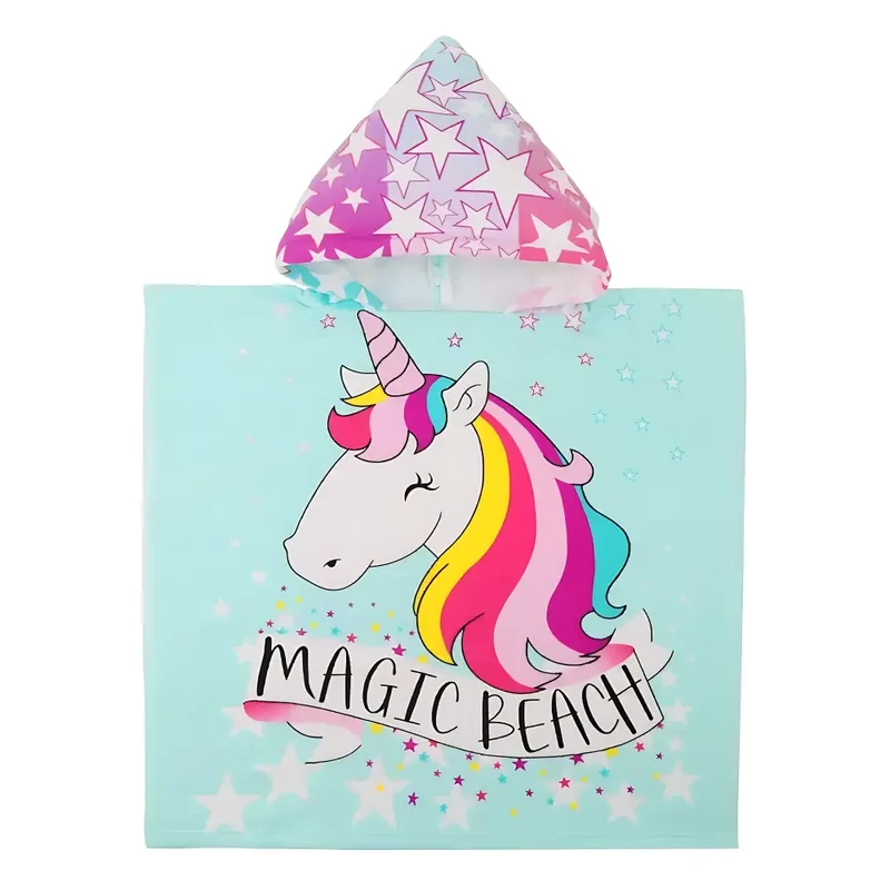 Poncho de plage enfant