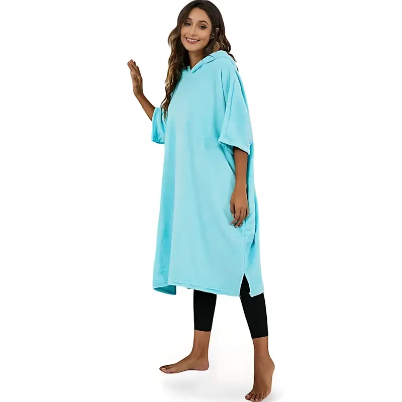 Poncho de surf femme