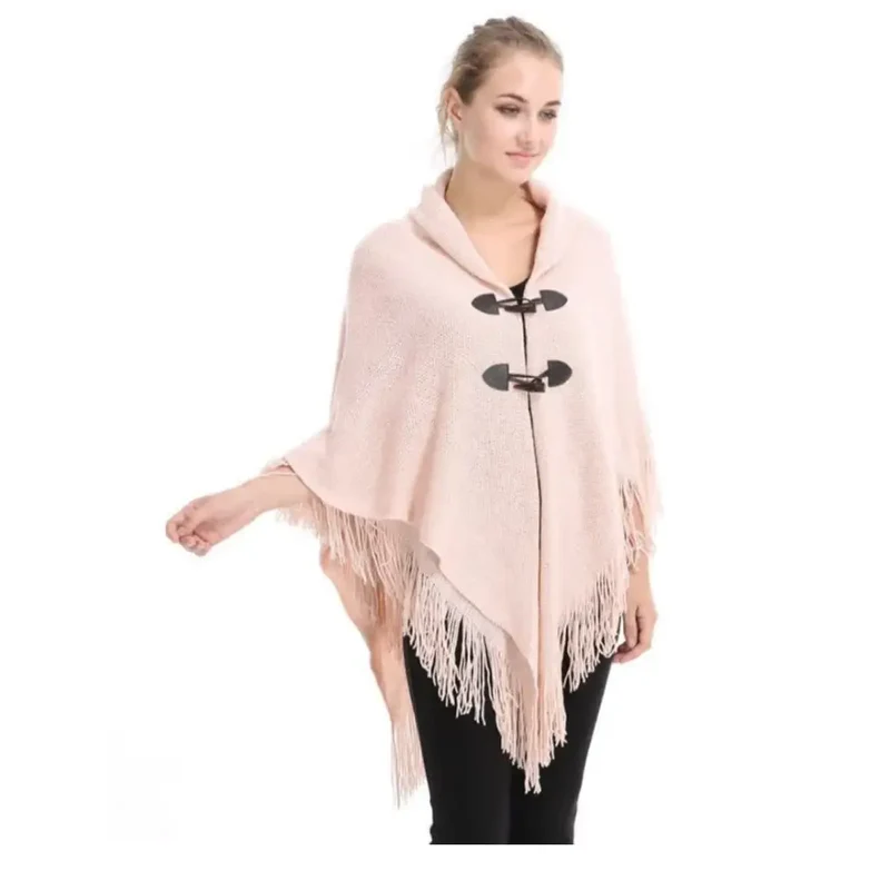 Gilet poncho femme
